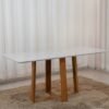 Mesa Pedro 160 Mel/Off White - ART ASSENTOS