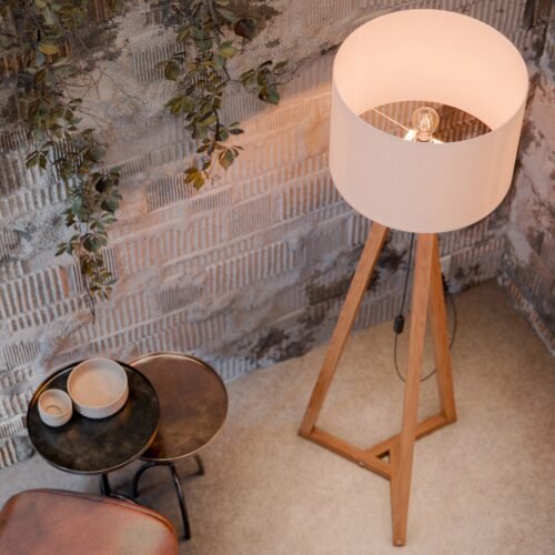 Alternative view of Luminaria Classic Off White/Nature - TEBARROT DO BRASIL