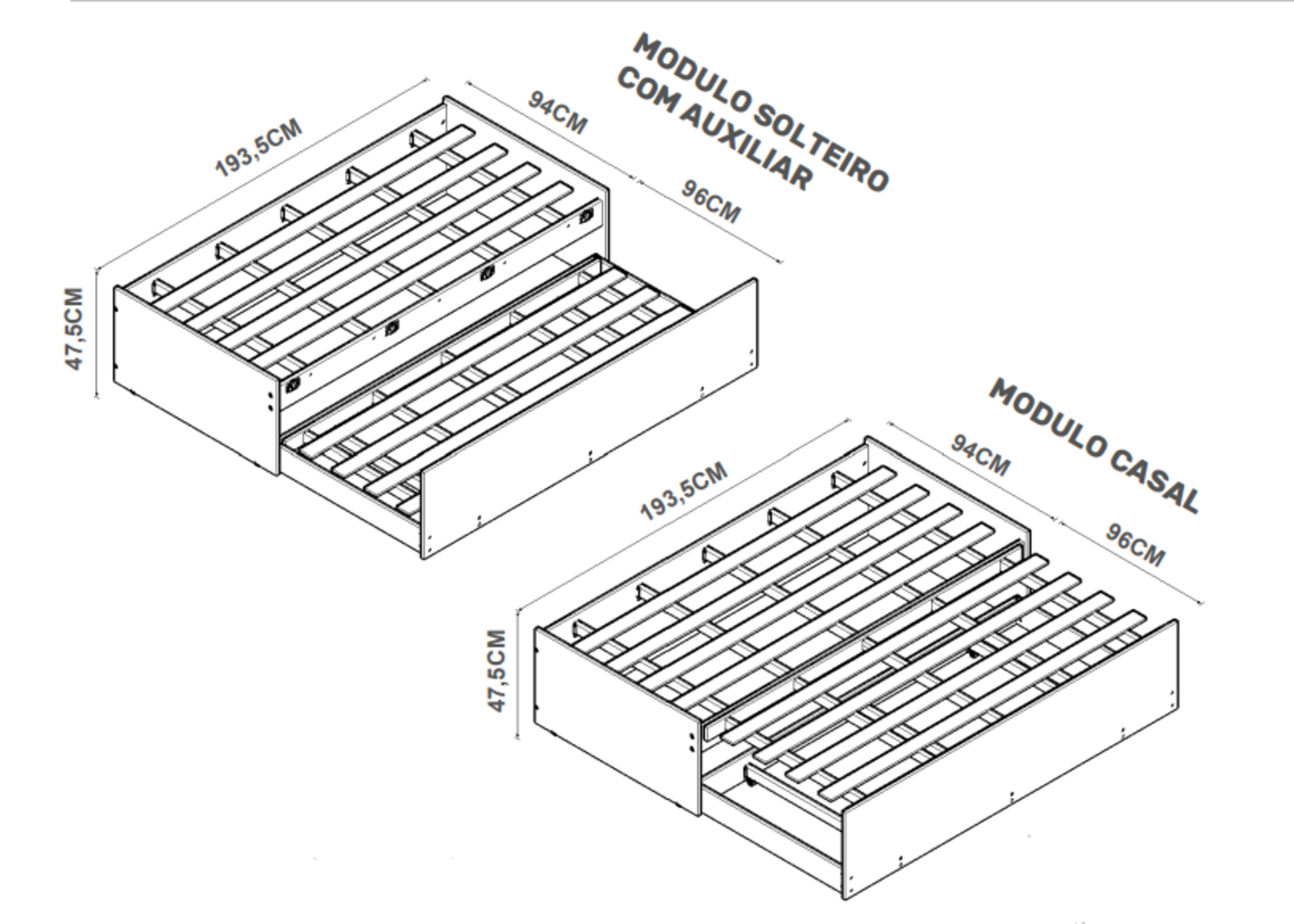 Bibox 3 em 1 Matrix Branco - TEBARROT DO BRASIL - Imagem 5