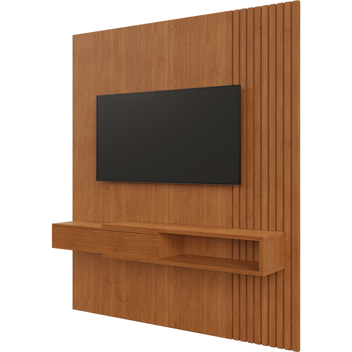 Painel até 55" Ímpetus (S/LED) + Nicho Naturale - MAVAULAR - Imagem 2