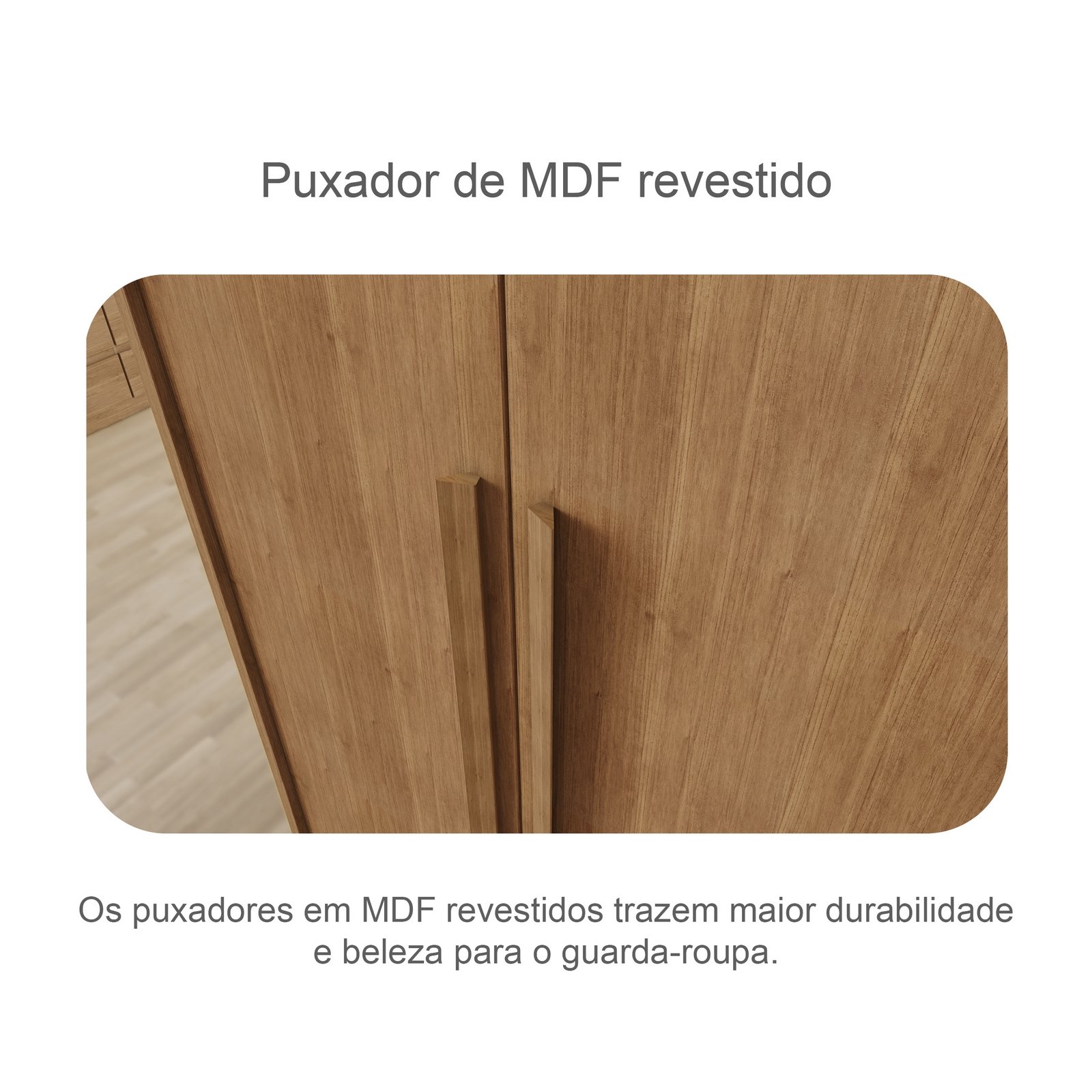 Guarda-Roupa 6 Portas Royal 2,388 m Cumaru/Fendi - NOVO HORIZONTE - Imagem 6