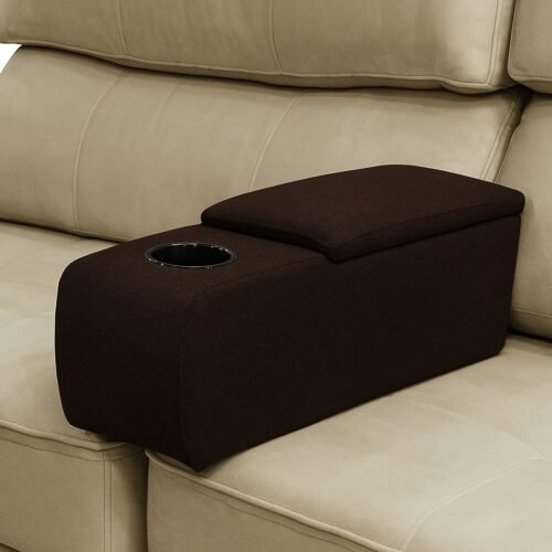 Lego Console Universal Para Sofa Corino Marrom  Solar Moveis
