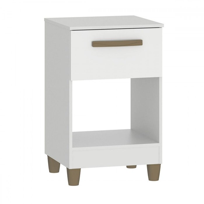 Mesa de Cabeceira Prada MC210 Branco - FELLICCI - Imagem 4