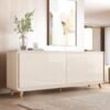 Buffet 4 Portas Liv Off White – EDN MÓVEIS