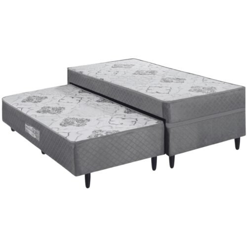 Alternative view of Cama Box Solteiro com Auxiliar Prestige D28 Molas Ensacadas - ECOTEC