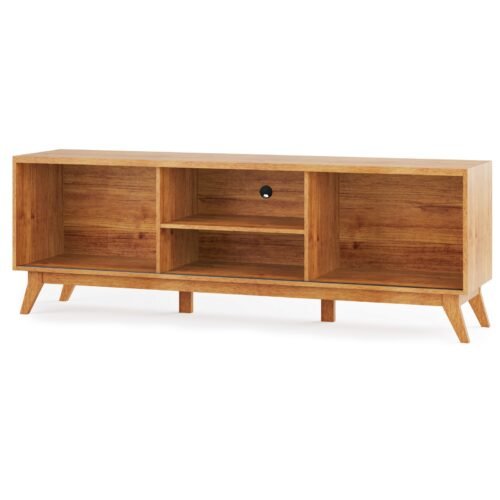 Alternative view of Rack até 75" One/Tesla Mel - VIERO MÓVEIS