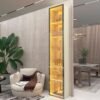 Cristaleira Torre Luminare Reflect Off White - GELIUS