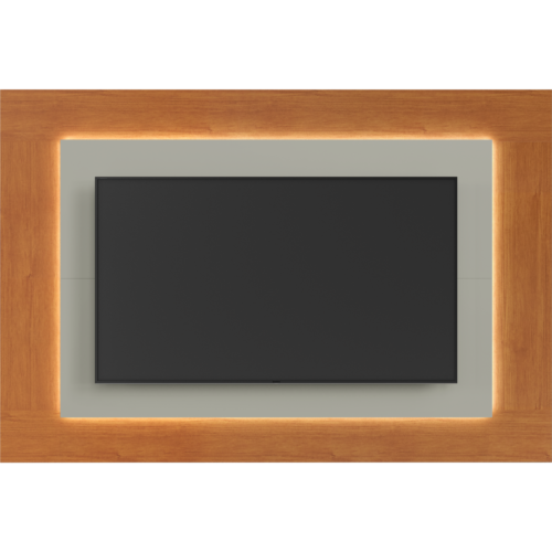 Alternative view of Painel até 65" Atenas Naturale/Off White - MAVAULAR