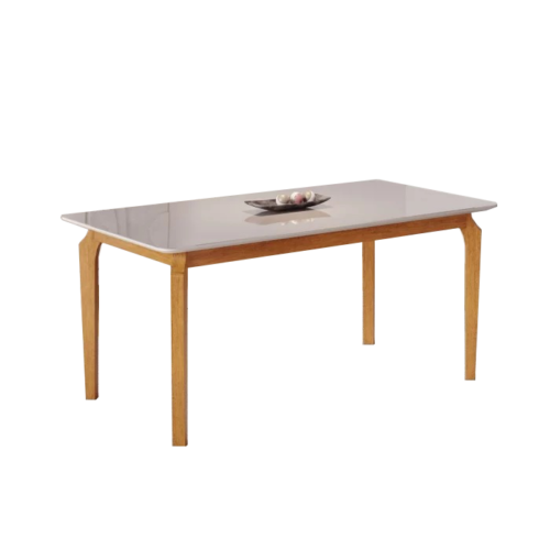 Alternative view of Mesa Alegra 120 Cinamomo/Off White - JCM MOVELARIA