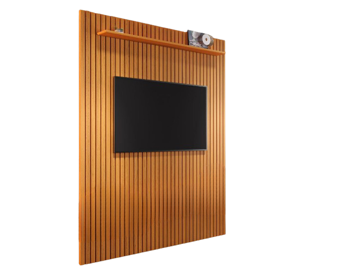 Painel até 75" Arbo 1.9 Cedro - EDN MÓVEIS - Imagem 2