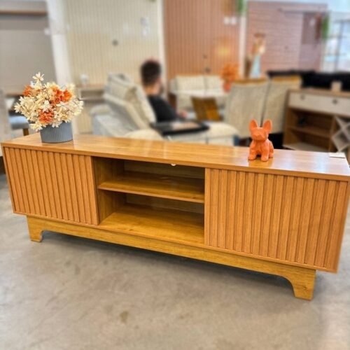 Alternative view of Rack até 70" Trunfo Cinamomo - JCM MOVELARIA