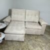 Sofá Retrátil e Reclinável Imperial 2,30 m Bege - IMPÉRIO ESTOFADOS (PROMOÇÃO - LEVE AVARIA)