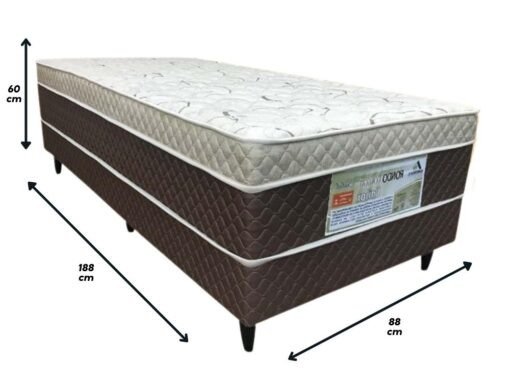 Cama Box Solteiro Rondocomfort Sealed D33 - RONDOMOVEIS - Imagem 2