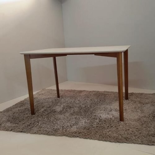 Alternative view of Mesa Ravena 120 Naturale/Off White – CLEFATOS DECOR