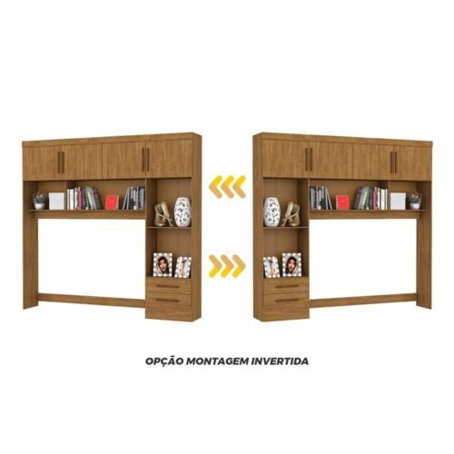 Alternative view of Modulado 4 Portas Freijó - CARIOCA MÓVEIS