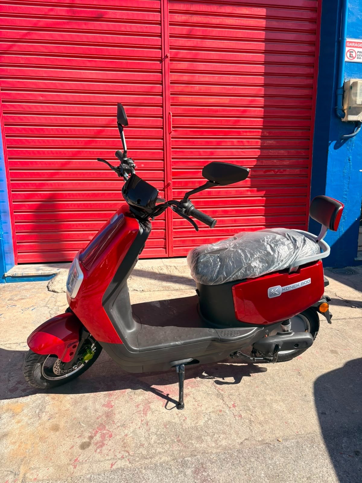 Moto Elétrica konec 800 Vermelho - KONECT MOTOS ELÉTRICAS - Imagem 3