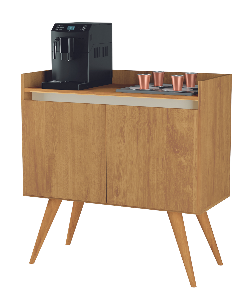 Buffet 2 Portas Gold Mel/Perola - MOVEIS PRIMUS - Imagem 2