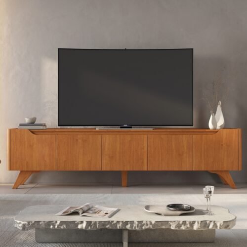Alternative view of Rack até 75" Atenas 2.2 Naturale - MAVAULAR