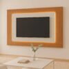 Painel até 65" Atenas Naturale/Off White - MAVAULAR