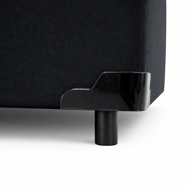 Colchão Casal Ortopédico Classic Supreme Lestespuma + Base Box Baú Casal Confort Sued Preto Blindado Issacar - 138x188x64 - Imagem 12