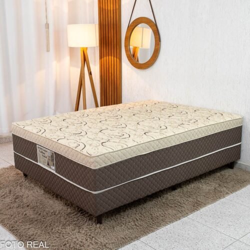 Unibox Casal Ortopédico Rondoconfort Rondomóveis - 138x188x60 cm
