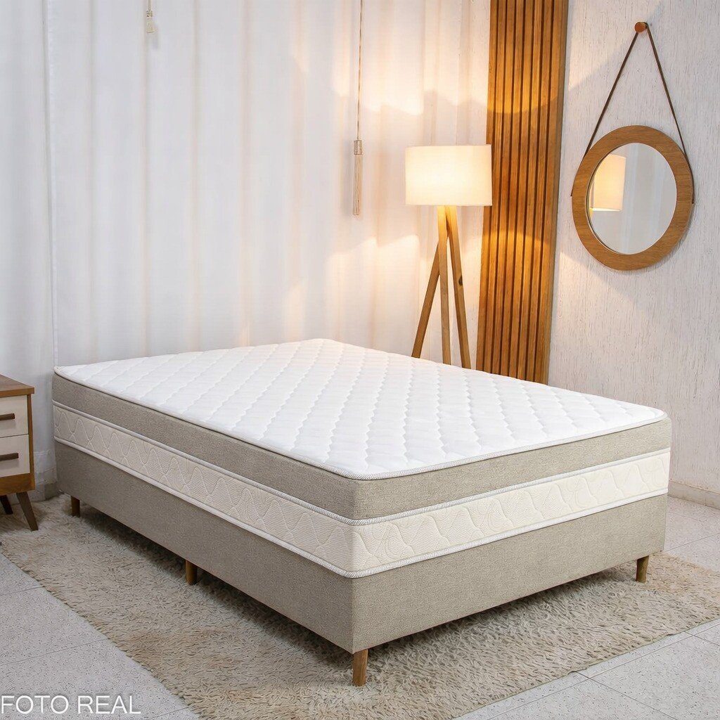 Unibox Casal Ortopédico Sonho Bom Premium Nosso Sonho - 138x188x62 cm - Imagem 2