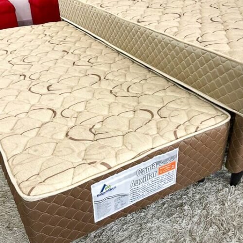 Alternative view of Unibox Solteiro Ortopédico Duo Box + Cama Auxiliar Rondomóveis - 88x188x60 cm