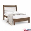 Cama Casal Esmeralda Plus Castanho/Off - D Doro