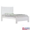 Cama Solteiro Primícia Branco 1,03m 100% MDF - D Doro
