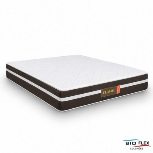Colchão Casal Molas Ensacadas Classic Bioflex 138x188x22 cm | Suporta até 240kg