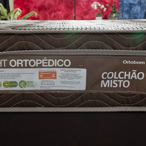 Alternative view of Colchão Casal Ortopédico Light Ortobom 138x188x25 cm | Suporta até 260kg