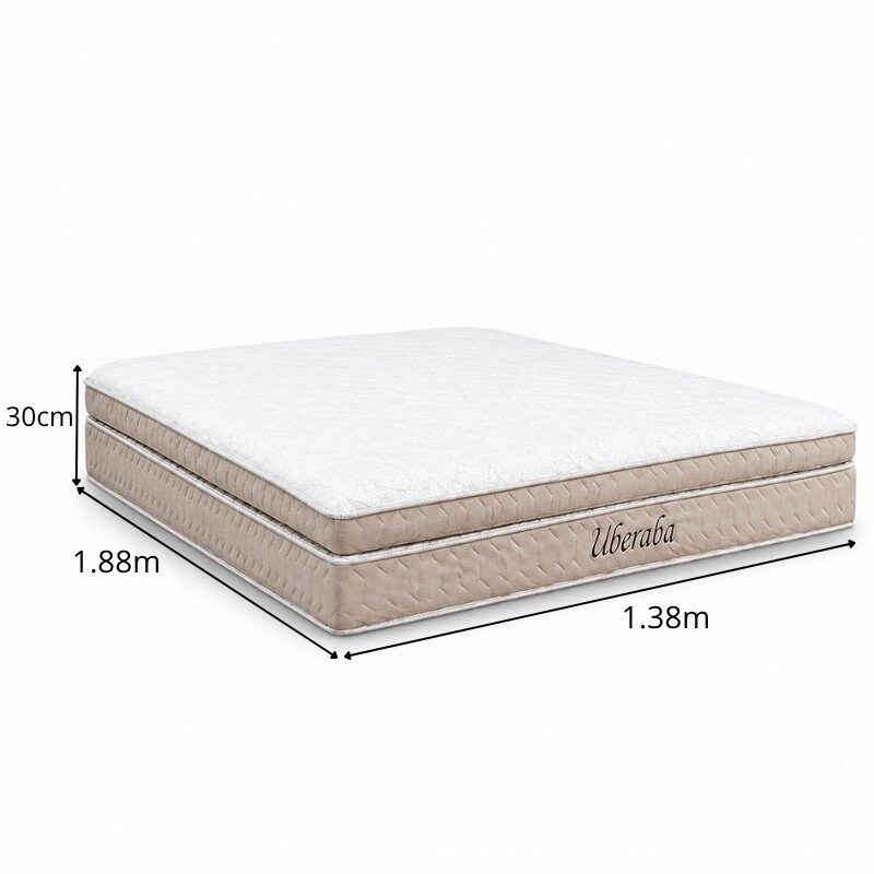 Colchão Casal Espuma Viscoelástica Uberaba ColchoMinas 138x188x30 cm | Suporta até 300kg - Imagem 5