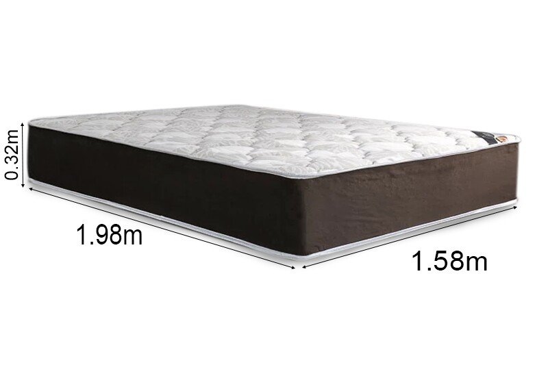 Colchão Queen Molas Ensacadas Clean Lestespuma 158x198x32 cm | Suporta até 300kg - Imagem 4