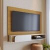 Home Suspenso 1,36m Jurerê Naturale/Off White Matte para TV até 55" - Colibri