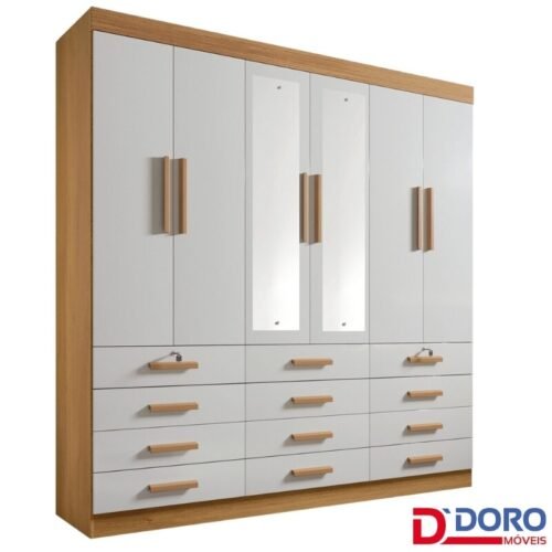 Kit 2 Espelhos Guarda-roupa Mônaco D Doro