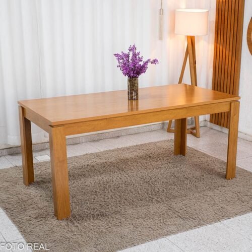 Base Mesa de Jantar Athenas 180x90 Amêndoa Clean - Lopas