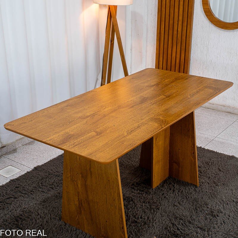 Base Mesa de Jantar Londres 160x80 Cinamomo - Cel Móveis - Imagem 3