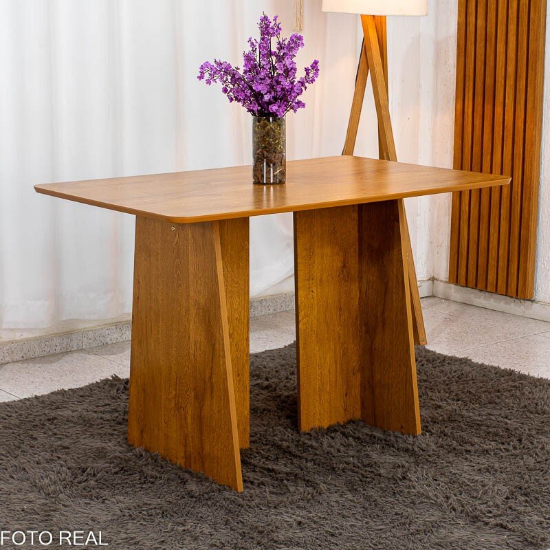 Base Mesa de Jantar Londres 120x80 Cinamomo - Cel Móveis