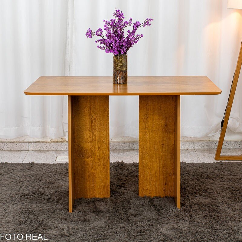 Base Mesa de Jantar Londres 120x80 Cinamomo - Cel Móveis - Imagem 4