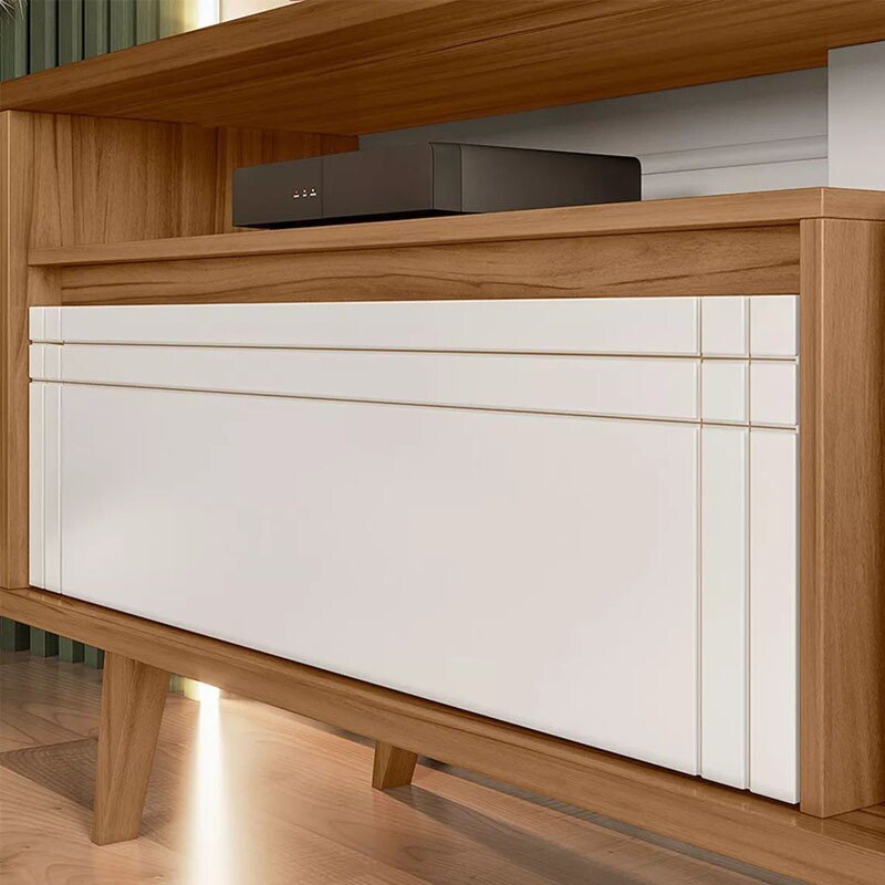 Rack Bancada 1,63m NT 1315 Freijó/Off para TV até 60" - Notável - Imagem 6