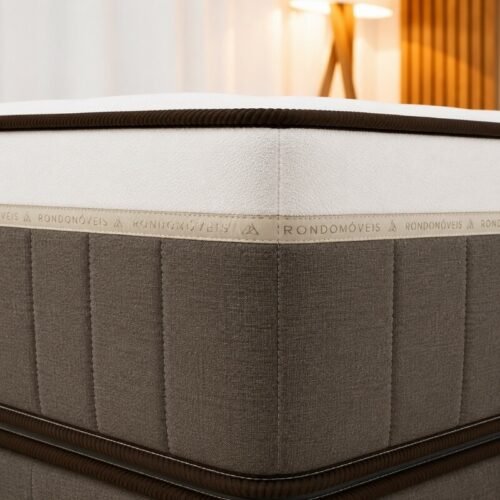 Alternative view of Colchão Casal Molas Ensacadas Pocket Premium Plus Rondomóveis + Base Box Casal Rondopremium Rondomóveis - 138x188x70